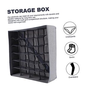 STOBAZA Vanity Storage Drawers 1pc Box Socks Storage Box Vanity Drawer Tie Organizer Clothing Drawers Sock Drawer Sock Organizer Box Compartment Sock Box Compartment Sock Storage Box