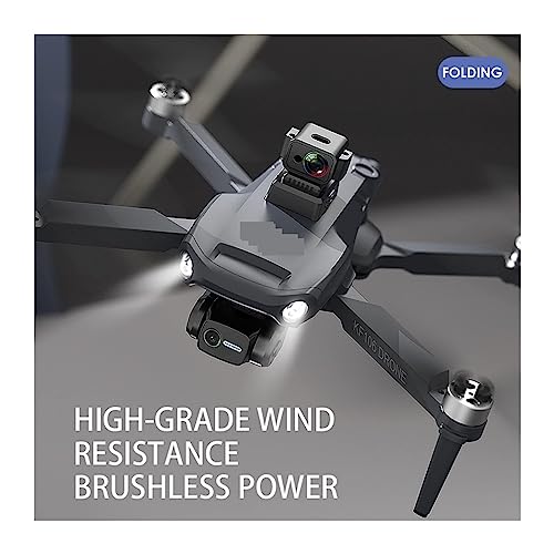 RKSTD 4K Camera GPS Adult RC Drone, RC Quadcopter, Fixed Height, Headless Mode, 360° Obstacle Avoidance, Automatic Return, Brushless Motor, Waypoint Flight, Holiday Gift For Adults