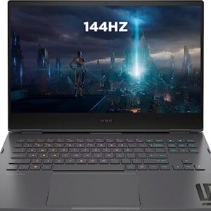 HP Omen 16 Gaming Laptop | 16.1" FHD 144Hz 100% sRGB | AMD 8-core Ryzen 7 6800H (>i7-11370H) | 32GB DDR5 2TB SSD | Radeon RX6650M 8GB Graphic (>RTX3060) | Backlit USB-C Win11Pro + 32GB MicroSD Card