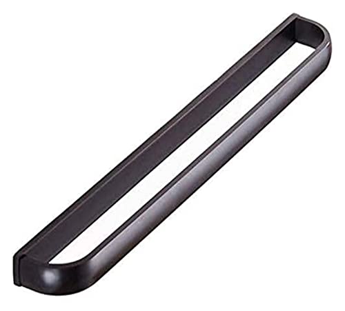 Towel BAR Rack Towel Rack Hardware Bathroom Accessory Single Black Antique Color Bathroom Brass Single Rod Towel Bar Towel Bar