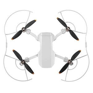 Xiaojikuaipao Propeller Guard, PRO Drone Quadcopter Accessory for DJI Mavic Mini 2, Grey, Set of 4