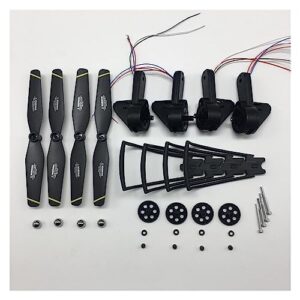 xuchil sg700 s169 sg700-d drone rc quadcopter spare parts fold wing arm include gears led axis motor set upgrade bearing etc part kit (color : 816 version motor-08, size : .)