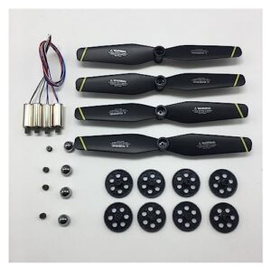 xuchil sg700 s169 sg700-d drone rc quadcopter spare parts fold wing arm include gears led axis motor set upgrade bearing etc part kit (color : 8620 version motor-11, size : .)