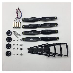 xuchil sg700 s169 sg700-d drone rc quadcopter spare parts fold wing arm include gears led axis motor set upgrade bearing etc part kit (color : 8620 version motor-13, size : .)