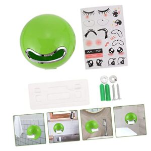 DOITOOL 1 Set Alien roll Paper Box Decorative Paper Towel Holder Plastic Toilet Paper Holder car Paper Towel Holder Ornament Container Wall Mounted Toilet Paper case Hand Towel Dispenser