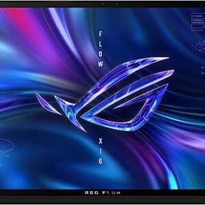 ASUS ROG Flow X16 Gaming 2-in-1 Laptop 16" QHD+ 165Hz Touchscreen (100% DCI-P3) AMD 8-Core Ryzen 9 6900HS (>i7-11370H) 64GB RAM 2TB SSD GeForce RTX 3060 6GB Graphic USB-C Backlit Win11 + HDMI Cable