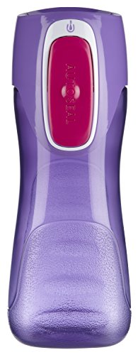 Contigo Trekker Kids Water Bottle with Spill-Proof Lid, 14oz Water Bottle with Leak-Proof Technology, BPA-Free & Jessie Kids Water Bottle with Leak-Proof Lid, 14oz Dishwasher-Safe Kids