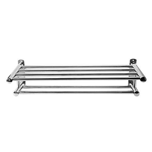 Syrisora U201 Stainless Steel Towel Rack Bathroom Shelf Storage Shelf