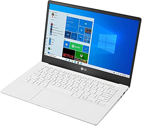 LG Ultra 13.3" FHD (1920x1080) IPS Laptop | AMD Ryzen 5 4500U 6-Core | AMD Radeon Graphics | Backlit Keyboard | Wi-Fi 6 | Bluetooth 5.1 | USB-C | 8GB DDR4 512GB SSD | Win11 Home | White