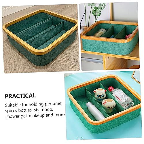 NOLITOY 1pc Box underwear storage box ladies lingeries table organizer for desk ladies socks foldable jewelry organizer makeup drawer organizer storage drawers organizer bamboo panties