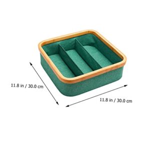 NOLITOY 1pc Box underwear storage box ladies lingeries table organizer for desk ladies socks foldable jewelry organizer makeup drawer organizer storage drawers organizer bamboo panties