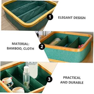 NOLITOY 1pc Box underwear storage box ladies lingeries table organizer for desk ladies socks foldable jewelry organizer makeup drawer organizer storage drawers organizer bamboo panties