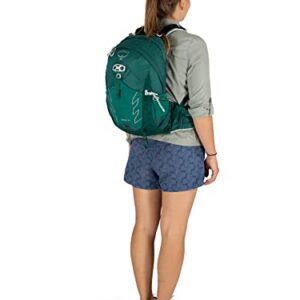 Osprey Tempest 20 Women's Hiking Backpack, Jasper Green,Medium/Large & Talon 22 Men's Hiking Backpack, Eclipse Grey, Large/X-Large