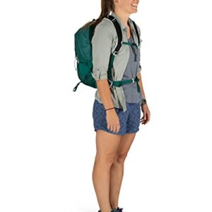 Osprey Tempest 20 Women's Hiking Backpack, Jasper Green,Medium/Large & Talon 22 Men's Hiking Backpack, Eclipse Grey, Large/X-Large