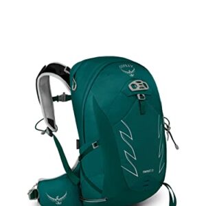 Osprey Tempest 20 Women's Hiking Backpack, Jasper Green,Medium/Large & Talon 22 Men's Hiking Backpack, Eclipse Grey, Large/X-Large