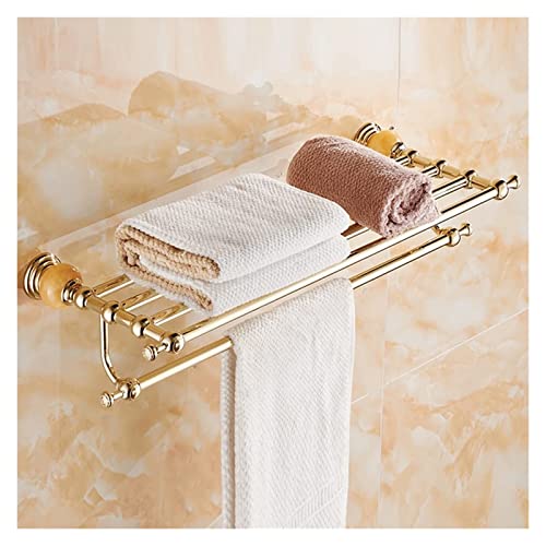 Towel BAR Rack European Styleen Hand Towel Holder,Bathroom Bathroom Rack,Perforated Bath Towel Rail,Towel Bar/Towel Rack/a (Color : Single Rod, Size : Christmas Reindeer -Style5)