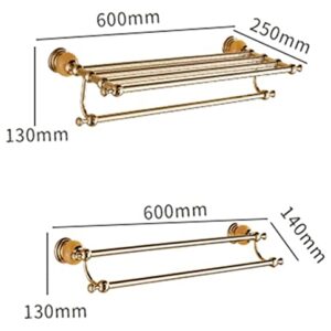 Towel BAR Rack European Styleen Hand Towel Holder,Bathroom Bathroom Rack,Perforated Bath Towel Rail,Towel Bar/Towel Rack/a (Color : Single Rod, Size : Christmas Reindeer -Style5)