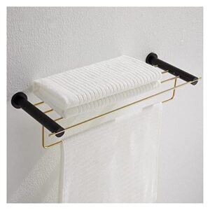 towel bar rack bath hand towel holder,european style hand towel holder without punching hook,bathroom rack towel rail/towel bar/a (color : towel single rod, size : christmas reindeer -style5)