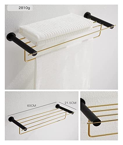 Towel BAR Rack Bath Hand Towel Holder,European Style Hand Towel Holder Without Punching Hook,Bathroom Rack Towel Rail/Towel Bar/a (Color : Towel Single Rod, Size : Christmas Reindeer -Style5)