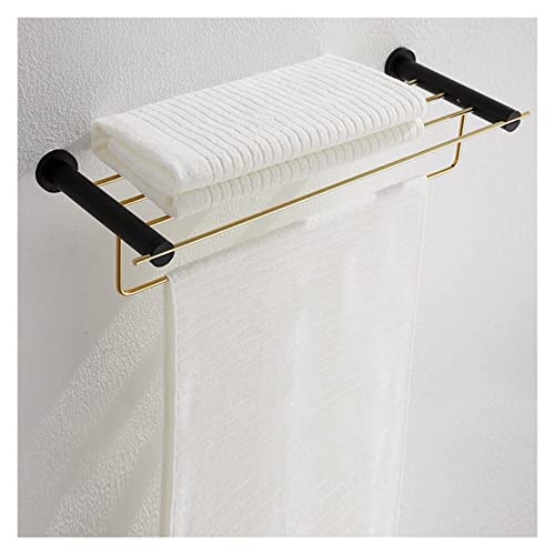 Towel BAR Rack Bath Hand Towel Holder,European Style Hand Towel Holder Without Punching Hook,Bathroom Rack Towel Rail/Towel Bar/a (Color : Towel Single Rod, Size : Christmas Reindeer -Style5)