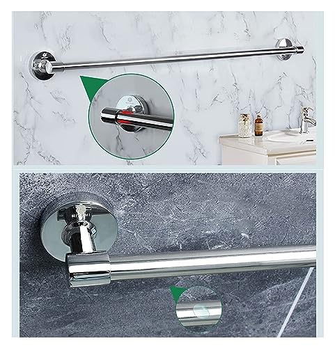 Towel BAR Rack Towel Rack Wall Mounted Single Towel Storage Rack Towel Bar,Towel Rod,for Bathroom Hardware and Kitchen,Optional,Polished Finish Bathroom Hardware/70Cm (Size : 60Cm)