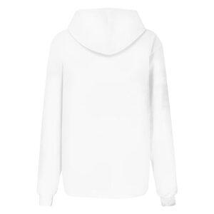 wkind olades Bar-bie Come On Let's Go Party Hoodies for Women Oversized Hooded Sweatshirts Fleece Casual Long Sleeve Pullover Loose Lightweight Fall Clothes 2023 White