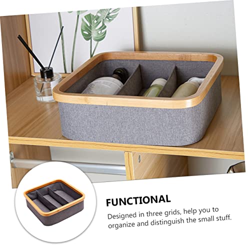 Abaodam 1pc Box underwear storage box drawers for clothes storage drawers containers for clothes makeup drawer organizer socks drawer divided organizer tray cloth container underwear box