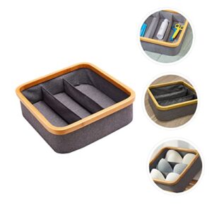 Abaodam 1pc Box underwear storage box drawers for clothes storage drawers containers for clothes makeup drawer organizer socks drawer divided organizer tray cloth container underwear box