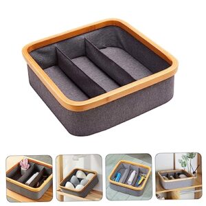 Abaodam 1pc Box underwear storage box drawers for clothes storage drawers containers for clothes makeup drawer organizer socks drawer divided organizer tray cloth container underwear box