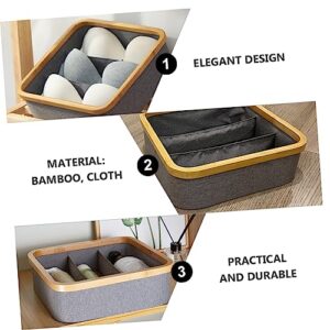 Abaodam 1pc Box underwear storage box drawers for clothes storage drawers containers for clothes makeup drawer organizer socks drawer divided organizer tray cloth container underwear box