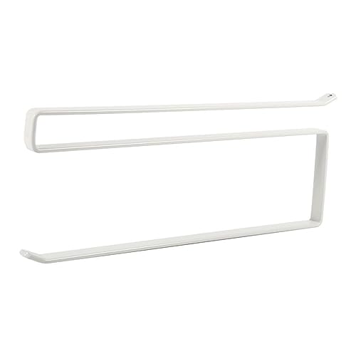 [Premium Stainless Steel Under Cabinet Kitchen Towel Holder Rack | Space-Saving Hanging Paper Towel Organizer for Kitchen Storage | Durable and Stylish Undercounter Paper Towel Rack]