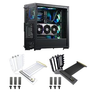 Vertical Graphics Card Holder Bracket GPU Mount Video Card VGA Support Holder Kit with PCIe 3.0 Cable Graphics Card Bracket