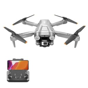 rkstd rc drone with camera - hd rc drone for kids, fpv adult beginner rc drone, one button takeoff/landing, gravity sensor, gesture control, 3d flip, voice control, holiday gift