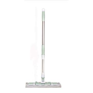 flat mop floor telescopic with large microfiber pads spin mop 360 degree handle home windows kitchen floor cleaner wood tile