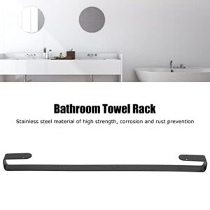 Towel Rail Wall Mounted Stainless Steel Towel Bar Single Rod Towel Slippers Rack Holder for Toilet Bathroom Hotel