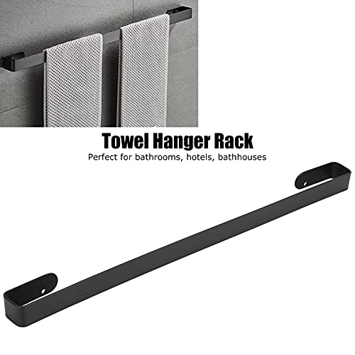 Towel Rail Wall Mounted Stainless Steel Towel Bar Single Rod Towel Slippers Rack Holder for Toilet Bathroom Hotel