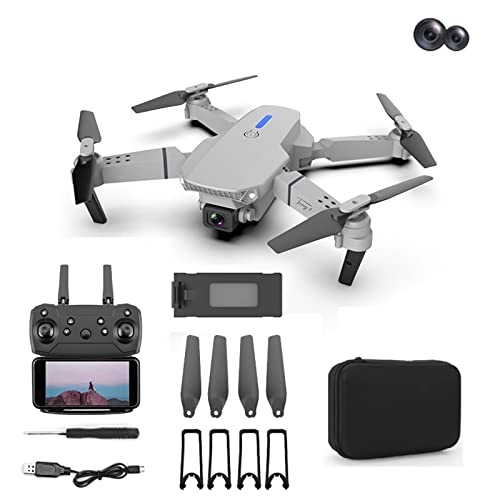 Drone With Dual 1080P HD FPV Camera Remote Control Toys Gifts For Boys Girls With Altitude Hold Headless Mode Start Speed Adjustment