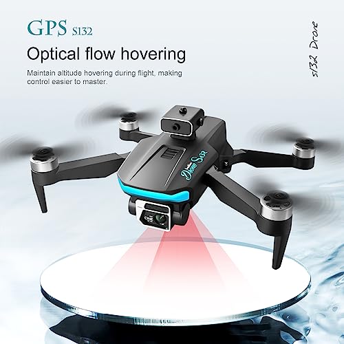 GoolRC GPS 5GWIFI Remote Control Drone with Camera 720P Dual Camera Obstacle Avoidance Brushless Motor Optical Flow Localization Remote Control Quadcopter for Kids Adults with Storage Bag