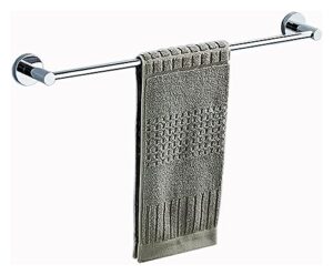 towel bar rack towel rack single towel storage rack towel bar copper towel rod,wall mounted round towel rail for bathroom or kitchen,polished chrome finish/70cm (size : 70cm)