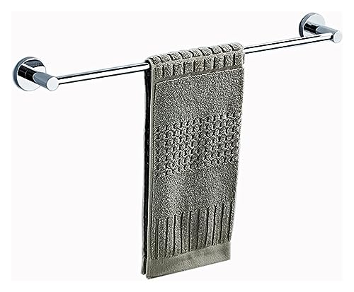 Towel BAR Rack Towel Rack Single Towel Storage Rack Towel Bar Copper Towel Rod,Wall Mounted Round Towel Rail for Bathroom or Kitchen,Polished Chrome Finish/70Cm (Size : 70Cm)