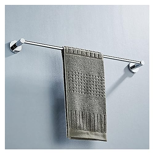 Towel BAR Rack Towel Rack Single Towel Storage Rack Towel Bar Copper Towel Rod,Wall Mounted Round Towel Rail for Bathroom or Kitchen,Polished Chrome Finish/70Cm (Size : 70Cm)