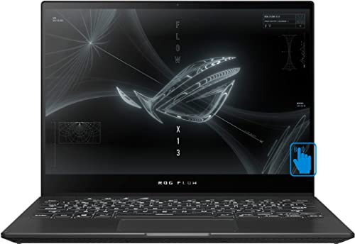 ASUS ROG 13.4" 120Hz WUXGA Touchscreen Gaming Laptop (AMD Ryzen 9 6900HS 8-Core, 16GB LPDDR5 6400MHz RAM, 1TB SSD, GeForce RTX 3050 Ti 4GB, Backlit KYB, Killer WiFi 6E, BT 5.2, Win 11 Home) w/Hub