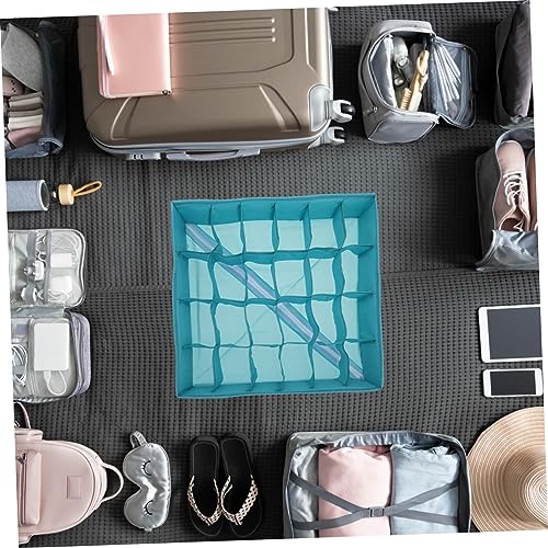 Alipis 1pc Box Underwear Storage Box Underwire Bra Necktie Organizer Clothes Drawers Sock Organizer Box Plastic Bra Storage Drawer Organizer Divider Multi-grid Box Clothing Storage Case