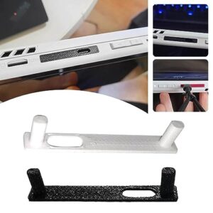 DTREEL for ASUS ROG Ally Dust Plug Handheld Charging Port Protection Cover Stick Locks Dust Plug and Rocker Locks