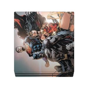 Head Case Designs Officially Licensed Justice League DC Comics Rebirth Trinity #1 Comic Book Covers Vinyl Sticker Gaming Skin Decal Cover Compatible with Sony Playstation 4 PS4 Pro Console