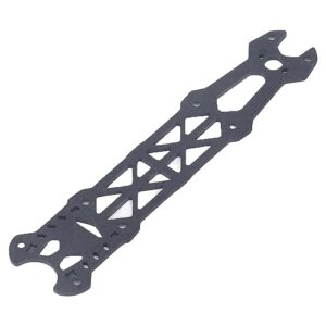 FPV Drone Frame, Racing Drone Frame Lightweight 7in H Structure Carbon Fiber 295mm for Replacement (Red)