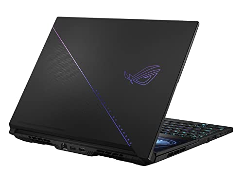 ASUS ROG Zephyrus Duo 16 GX650 GX Gaming & Entertainment Laptop (AMD Ryzen 9 7945HX 16-Core, 64GB DDR5 4800MHz RAM, 2x8TB PCIe SSD RAID 1 (8TB), GeForce RTX 4080, 16.0" Win 11 Pro) with DV4K Dock