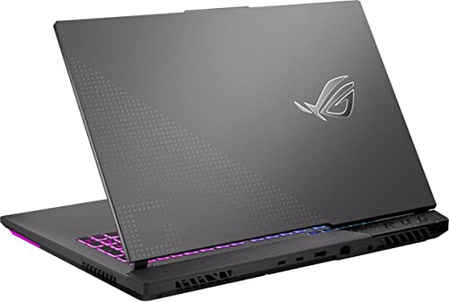 ASUS ROG Strix G17 GS713 Gaming & Entertainment Laptop (AMD Ryzen 9 7945HX 16-Core, 64GB DDR5 4800MHz RAM, 2x8TB PCIe SSD RAID 0 (16TB), GeForce RTX 4060, 17.3" 240Hz Win 11 Pro) with DV4K Dock