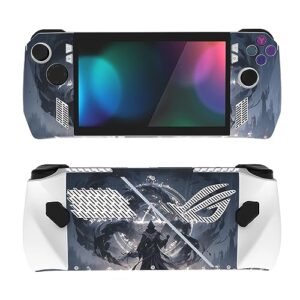 playvital 2 set protective skin decal for rog ally, custom stickers vinyl wraps for rog ally handheld gaming console - runecaster