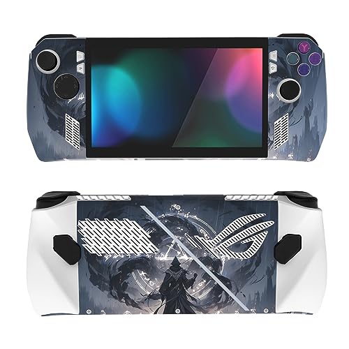 PlayVital 2 Set Protective Skin Decal for ROG Ally, Custom Stickers Vinyl Wraps for ROG Ally Handheld Gaming Console - Runecaster